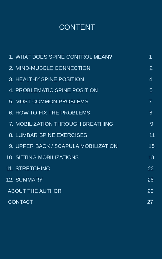 Spine Control – Your 30-Day Guide to Better Back Health!
